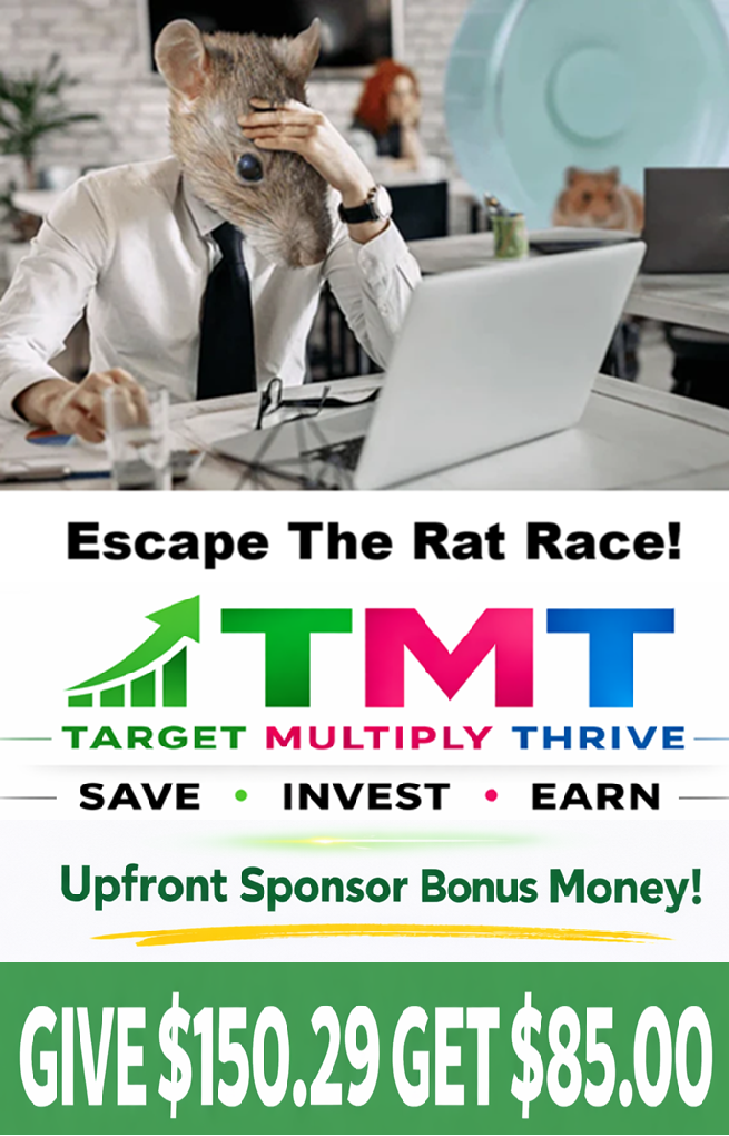 Image detailing 10 different paychecks including 4 MLM company paychecks